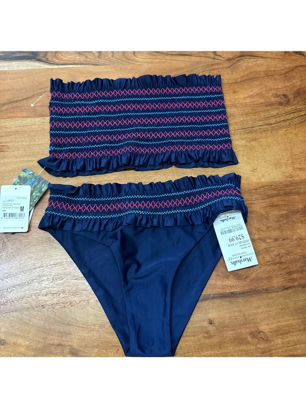 Mosman Australia 2 piece strapless Bikini